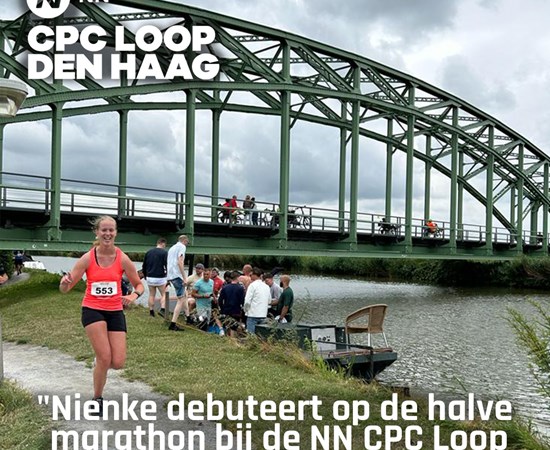 Nienke debuteert op de halve marathon bij de NN CPC Loop Den Haag