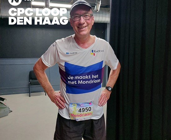 Peter van Westbroek doet voor de 46e keer mee aan de NN CPC Loop Den Haag